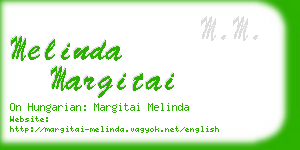 melinda margitai business card